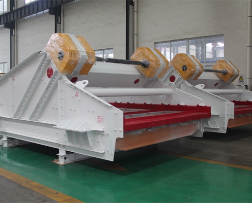 Single layer horizontal sieve